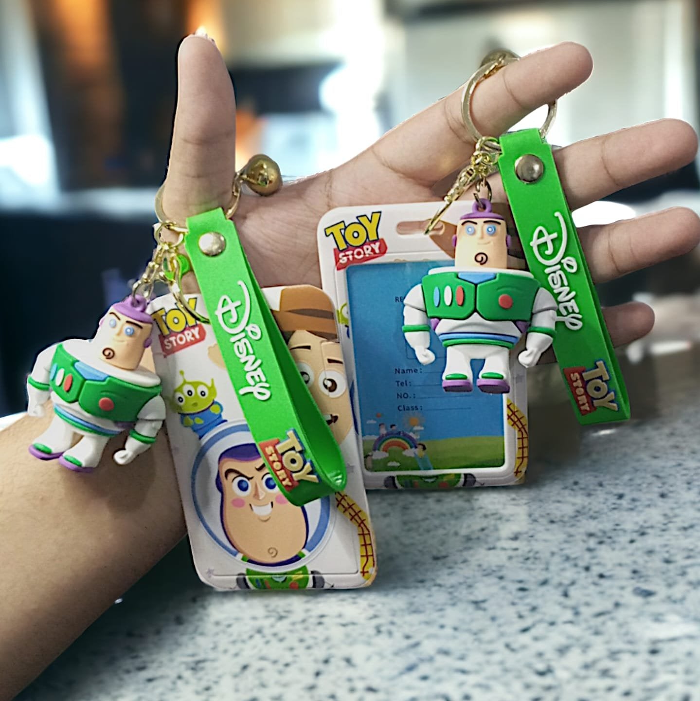 Toy Story ID Card Keychain