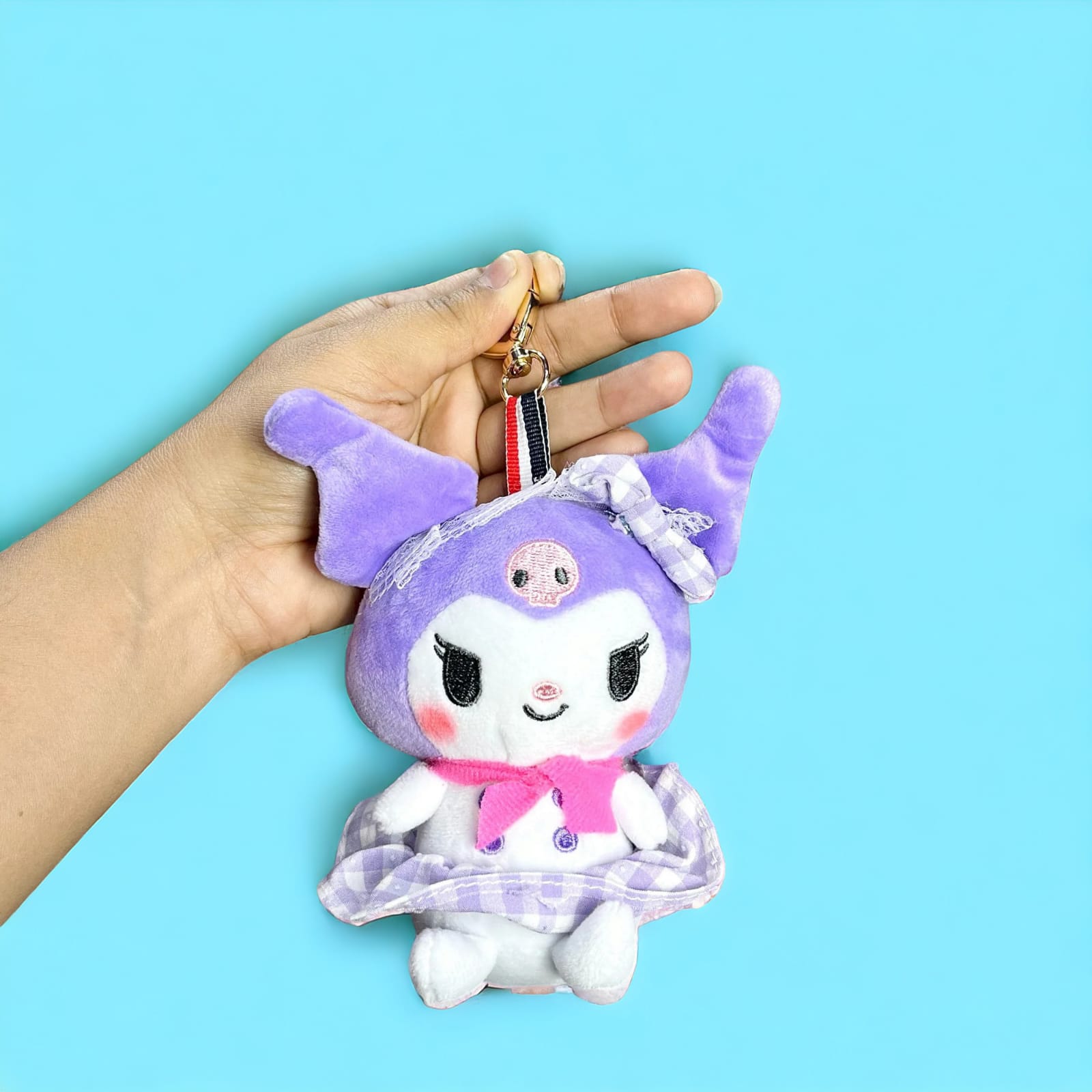 Charming Kuromi And Friends Plush Keychain