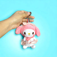 Charming Kuromi And Friends Plush Keychain