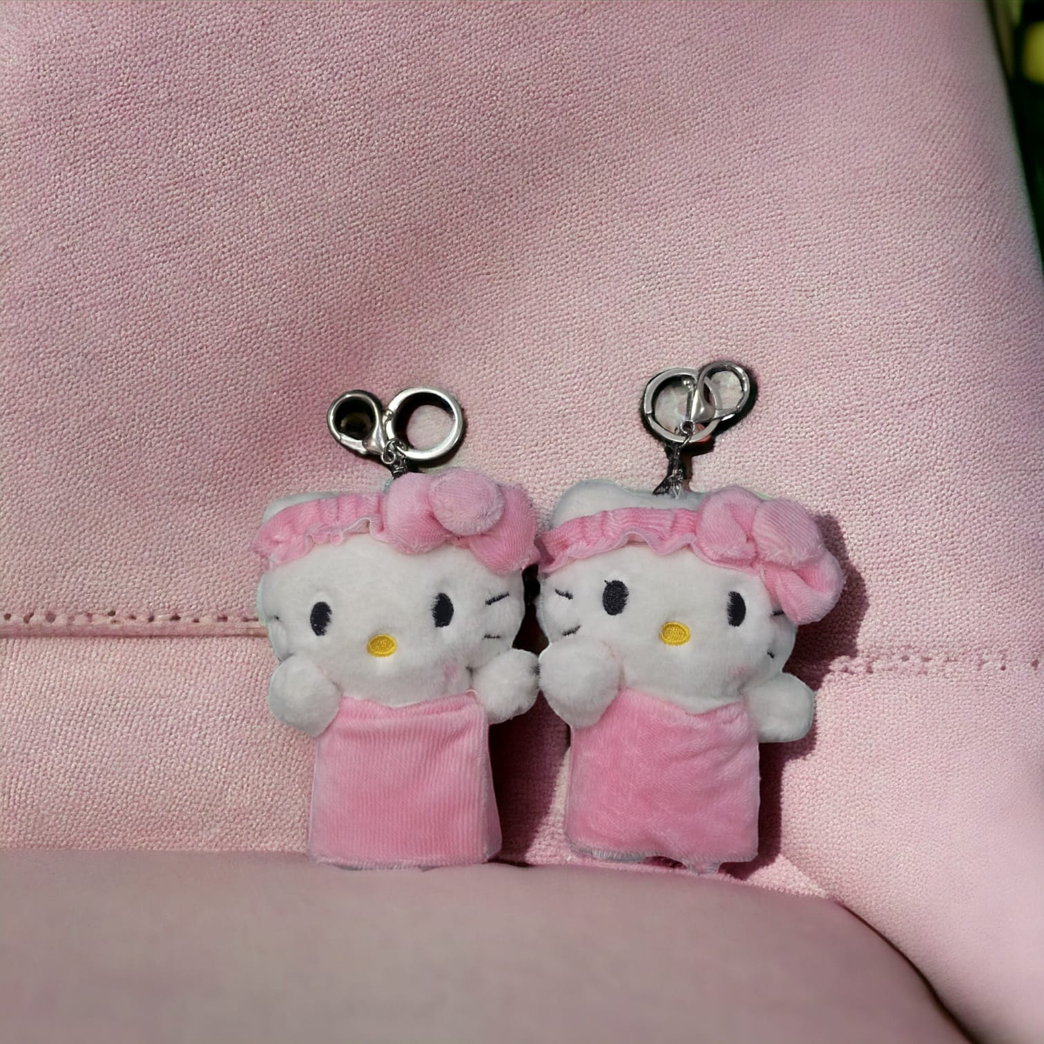 Headband Hello Kitty Plush Keychain