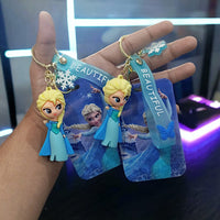 Frozen Elsa ID Card Keychain