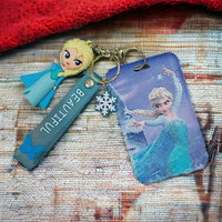 Frozen Elsa ID Card Keychain