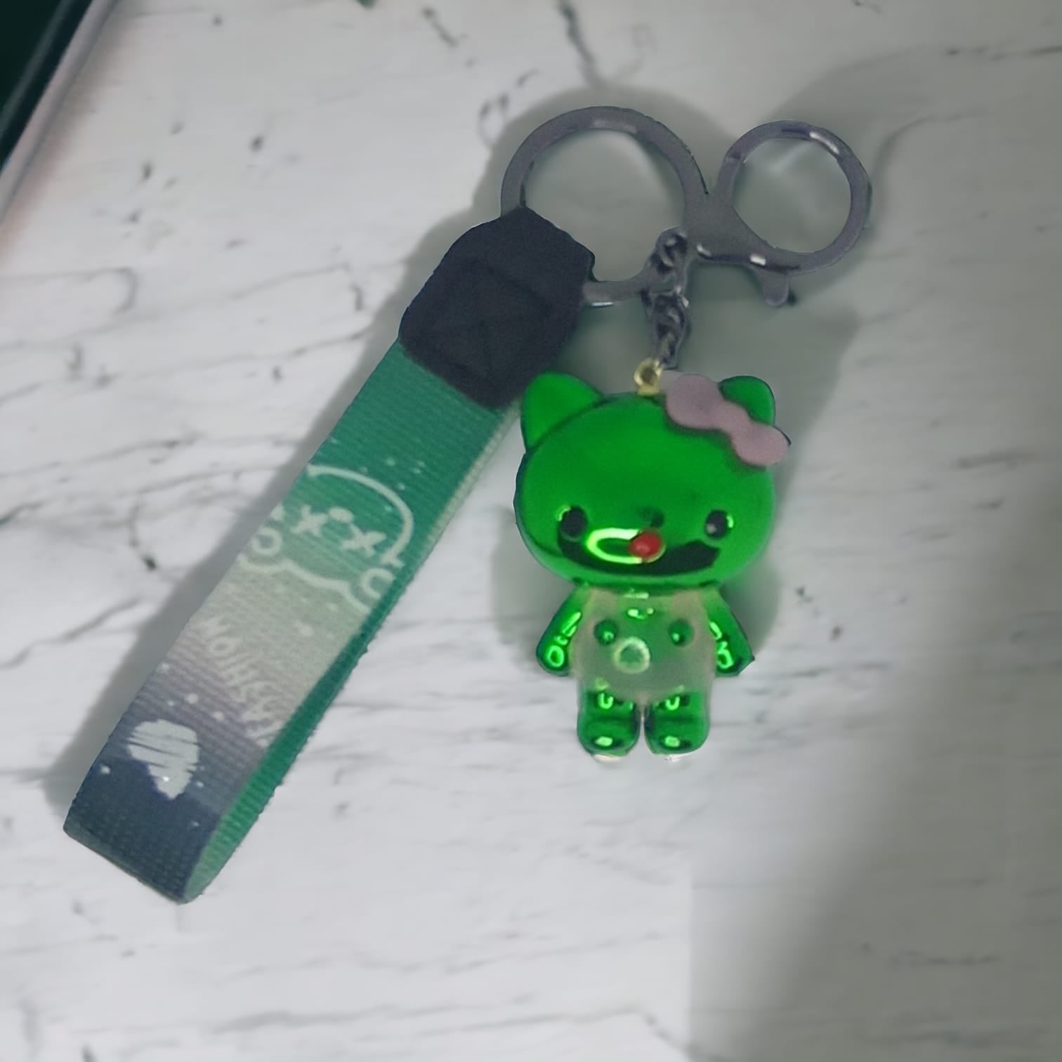 Gradient Hello Kitty 3D Keychain