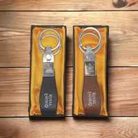 Car and Bike Brand Leather Keychain