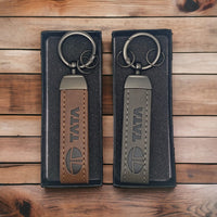 Car and Bike Brand Leather Keychain