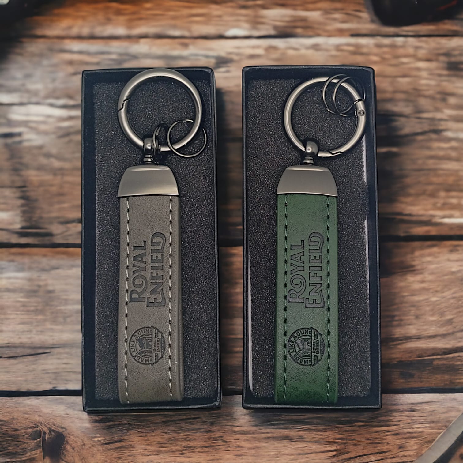 Car and Bike Brand Leather Keychain