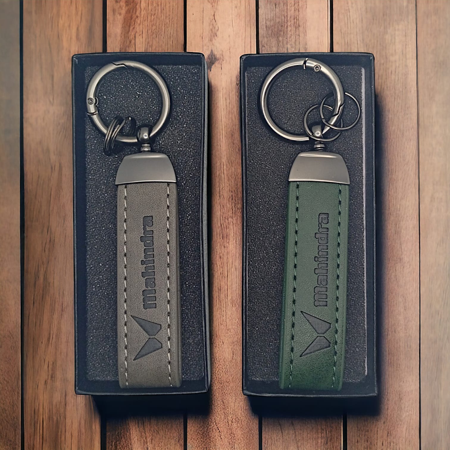 Car and Bike Brand Leather Keychain