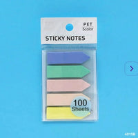 Arrow Aura Sticky Notes Set (100 Sheets)