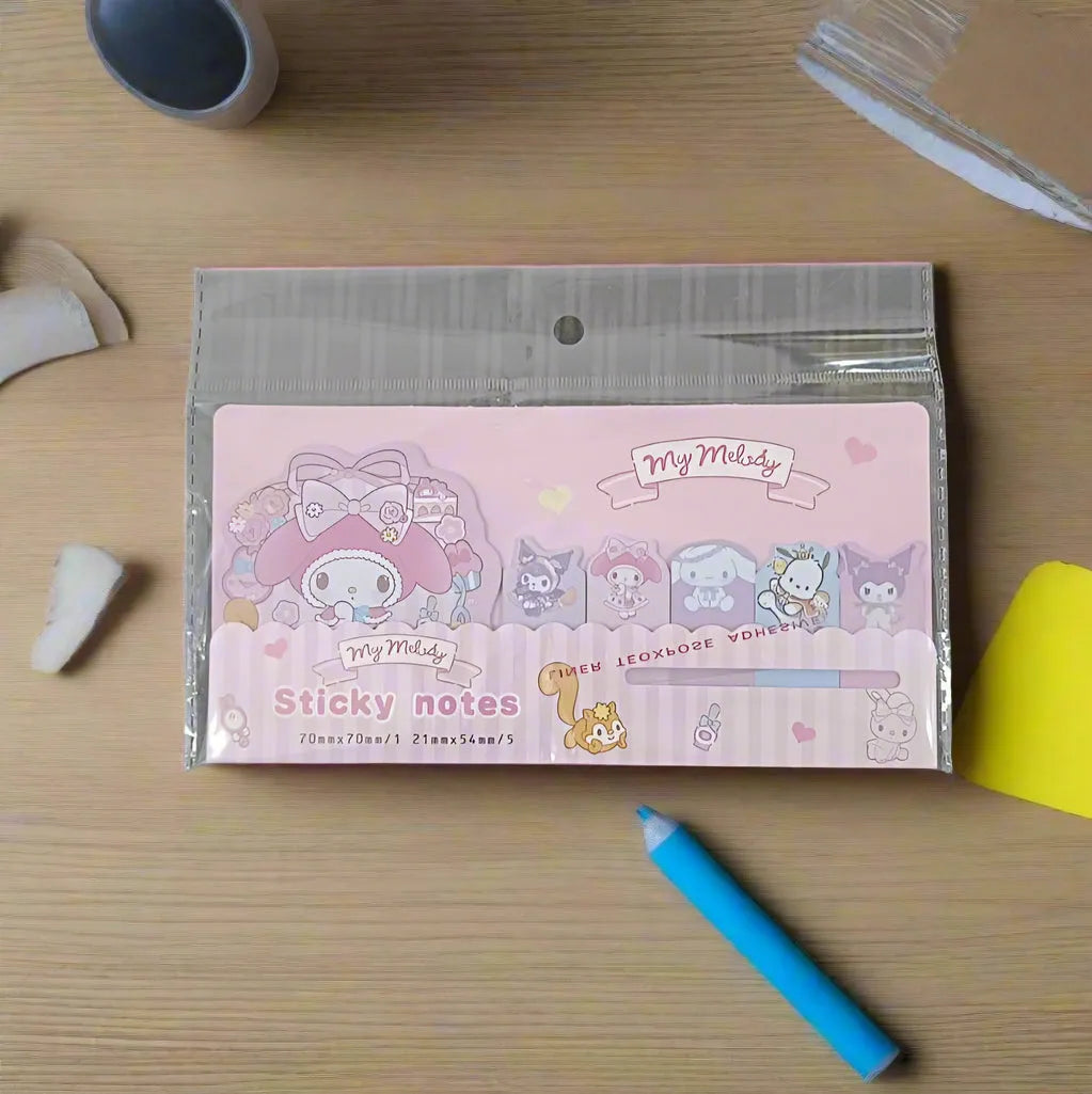 Sanrio Kawaii Memo Sticky Notes