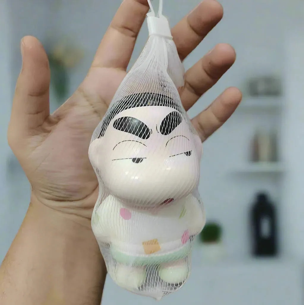 Expressive Shinchan Squishy Toy