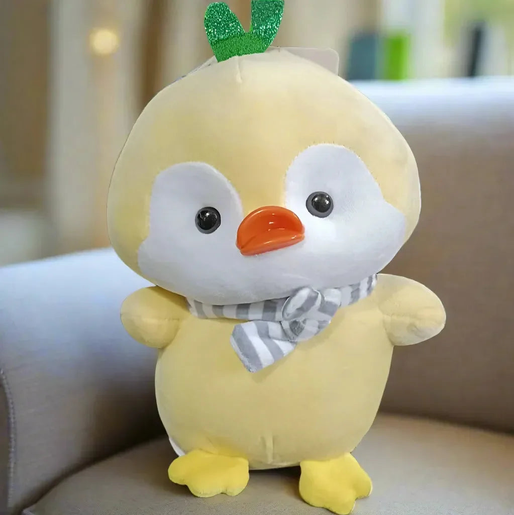 Chilly Chic Scarfed Penguin Plush (25 cm)