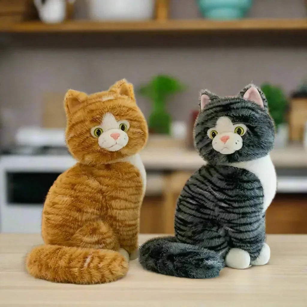 Peluches chat à rayures Purrfect (50 cm) 