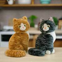 Peluches chat à rayures Purrfect (50 cm) 