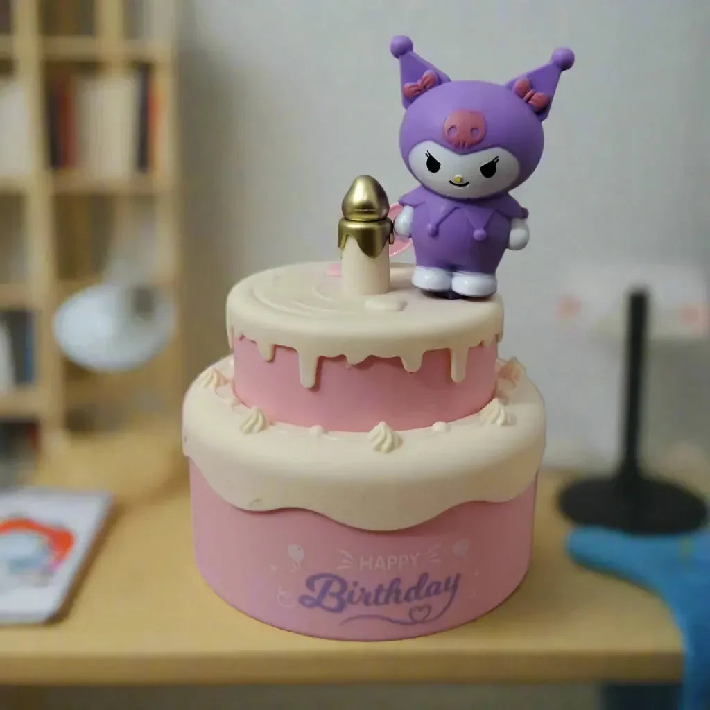 Kuromi Birthday Cake Desk Lamp