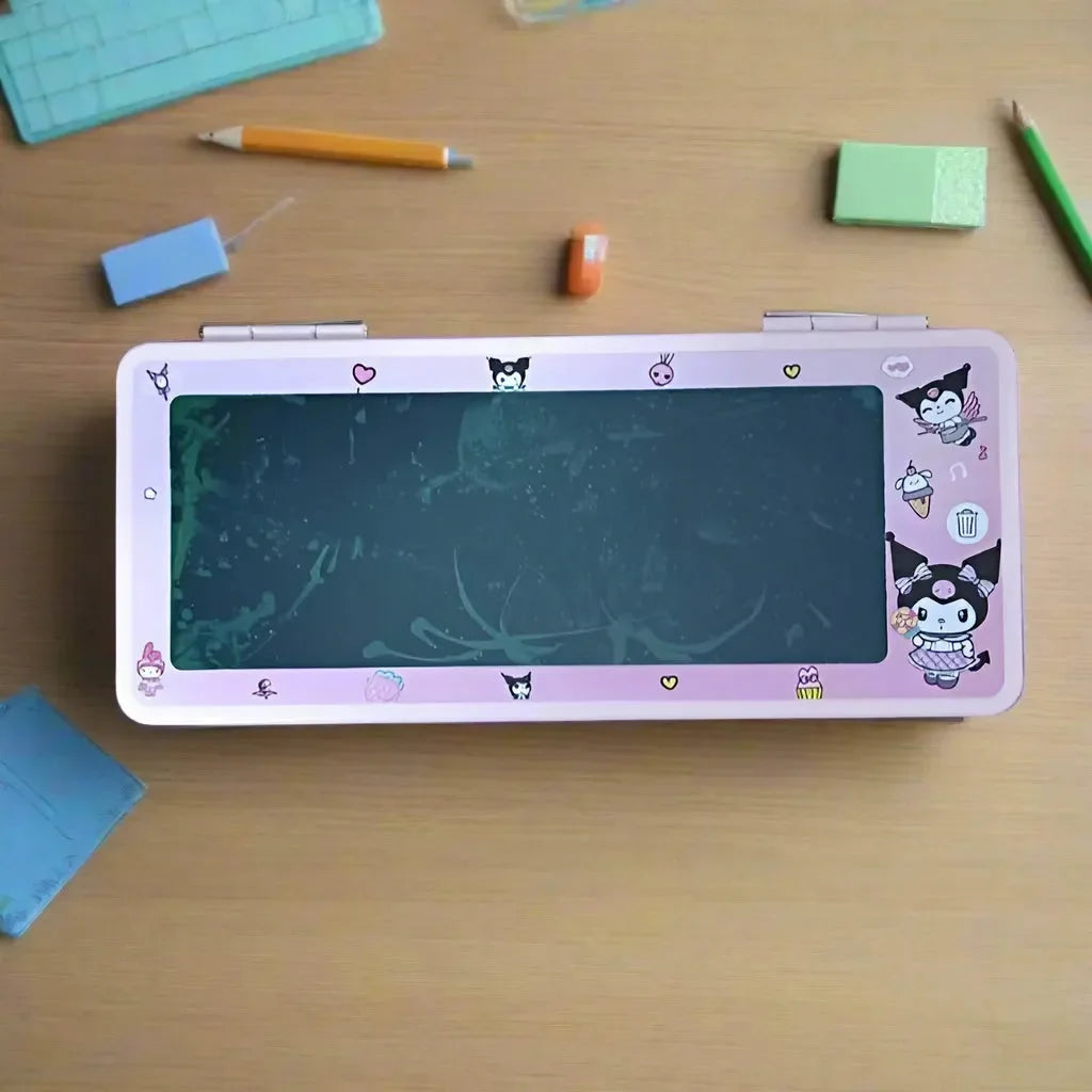 Character Combo LCD Drawing Pencil Case