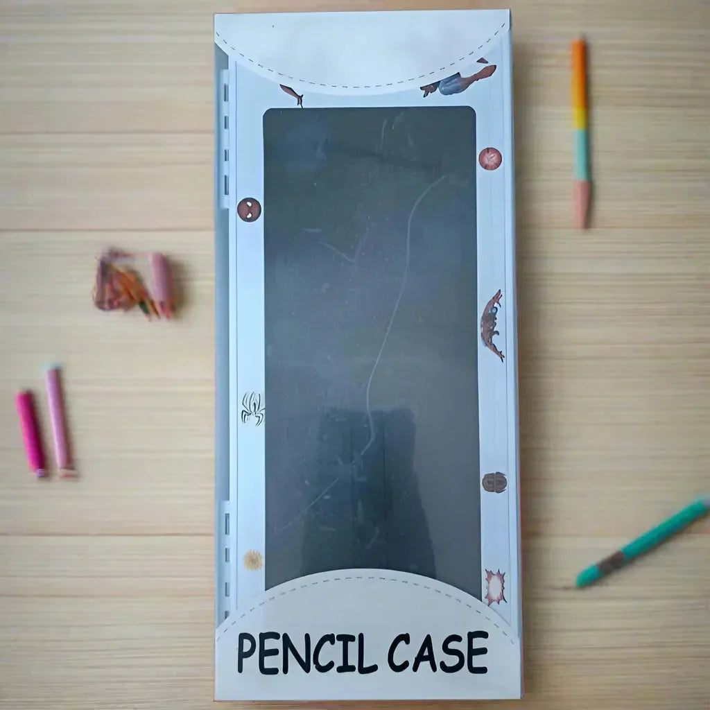 Character Combo LCD Drawing Pencil Case