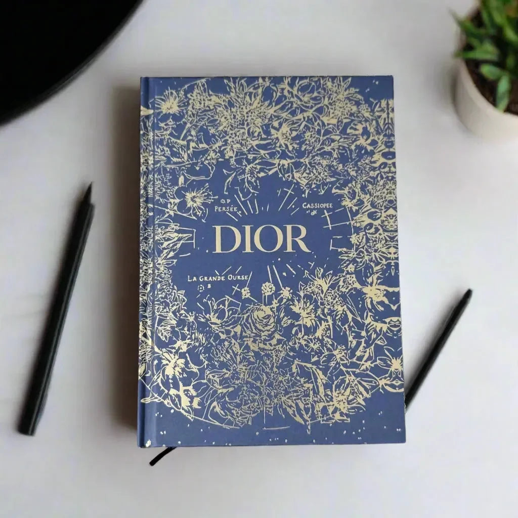 D Luxe Midnight Gala Sparkle A5 Notebook