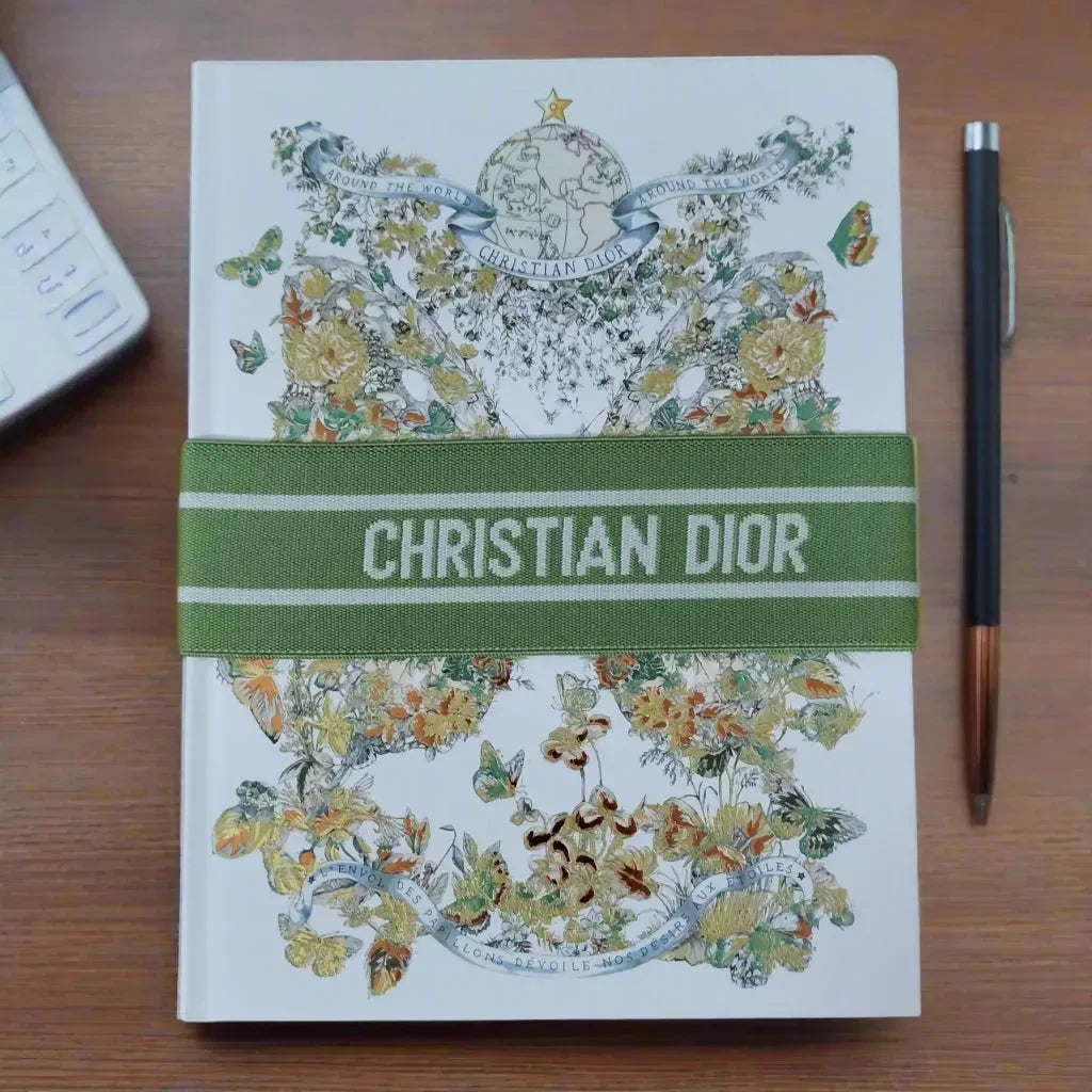 D Luxe Butterfly Around The World A5 Notebook