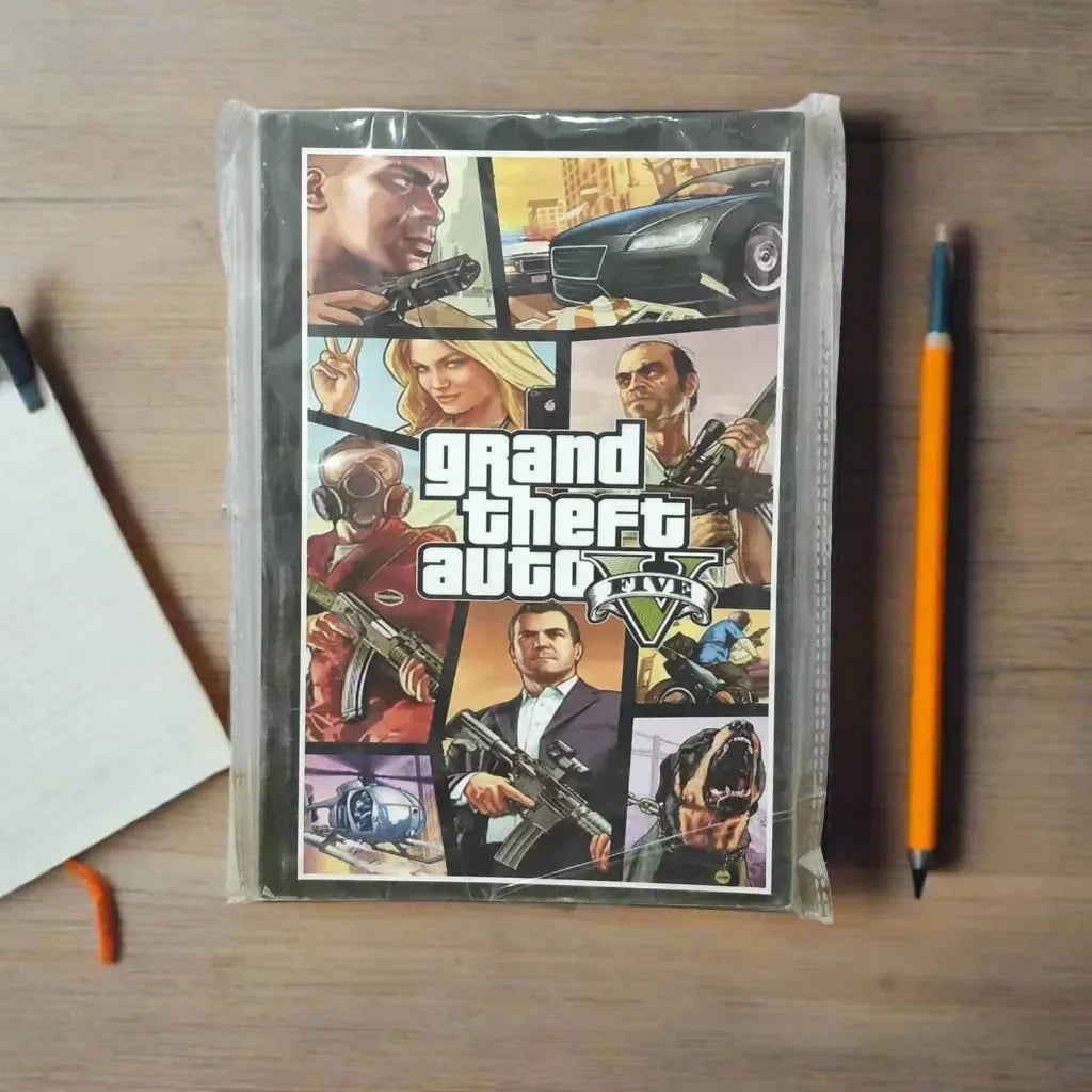 Carnet de notes Ovaku Gamer PUBG et GTA Edition 