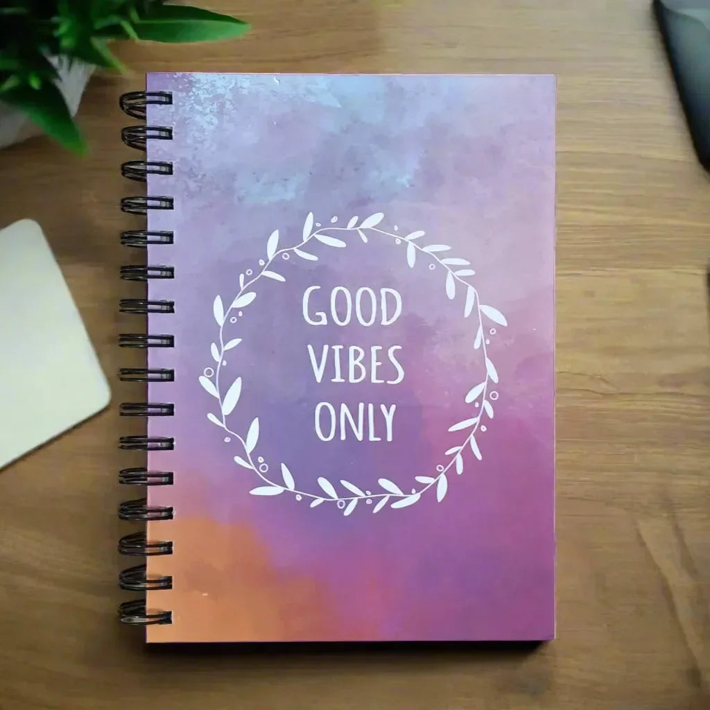 Good Vibes Only A5 Notebook