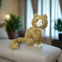 Peluches chat à rayures Purrfect (50 cm) 