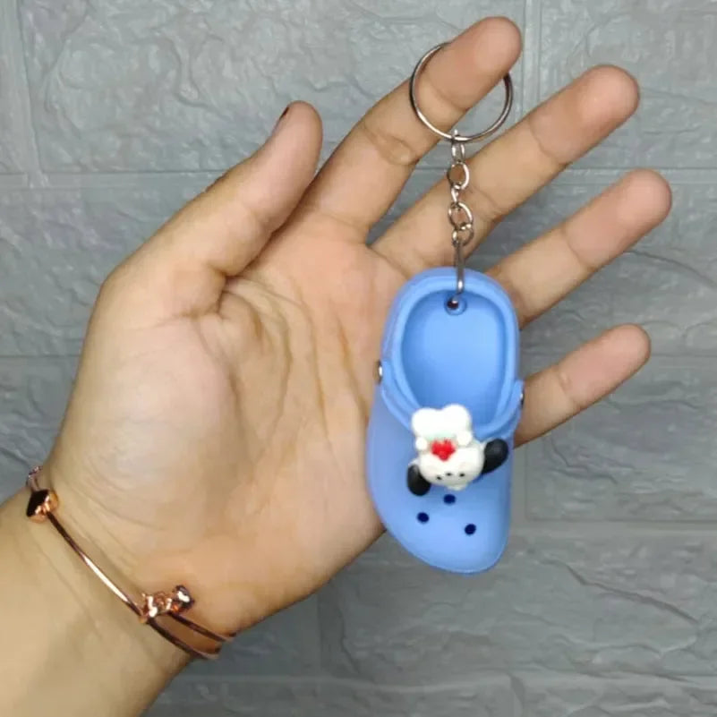 Sanliou Pocket Paws Crocs Keychain