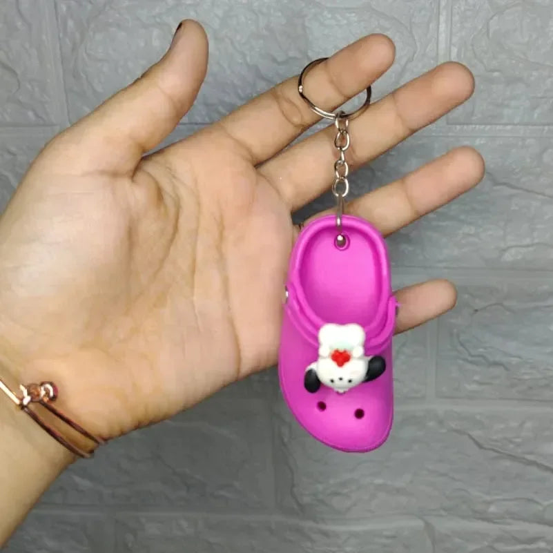 Sanliou Pocket Paws Crocs Keychain