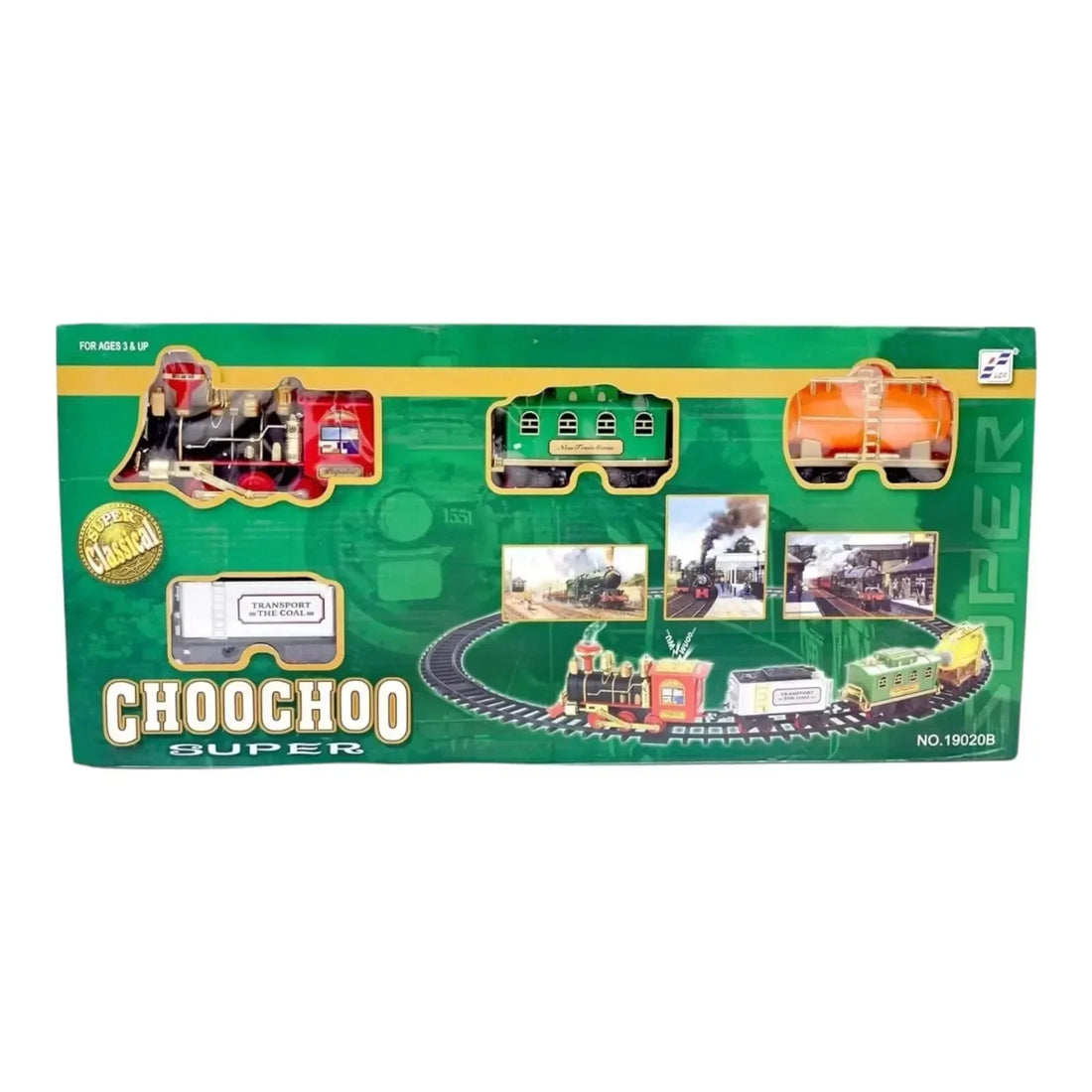 Choo-Choo Classic Train Track Set