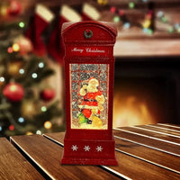 Music and Light Santa Phone Booth