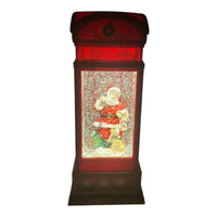 Music and Light Santa Phone Booth