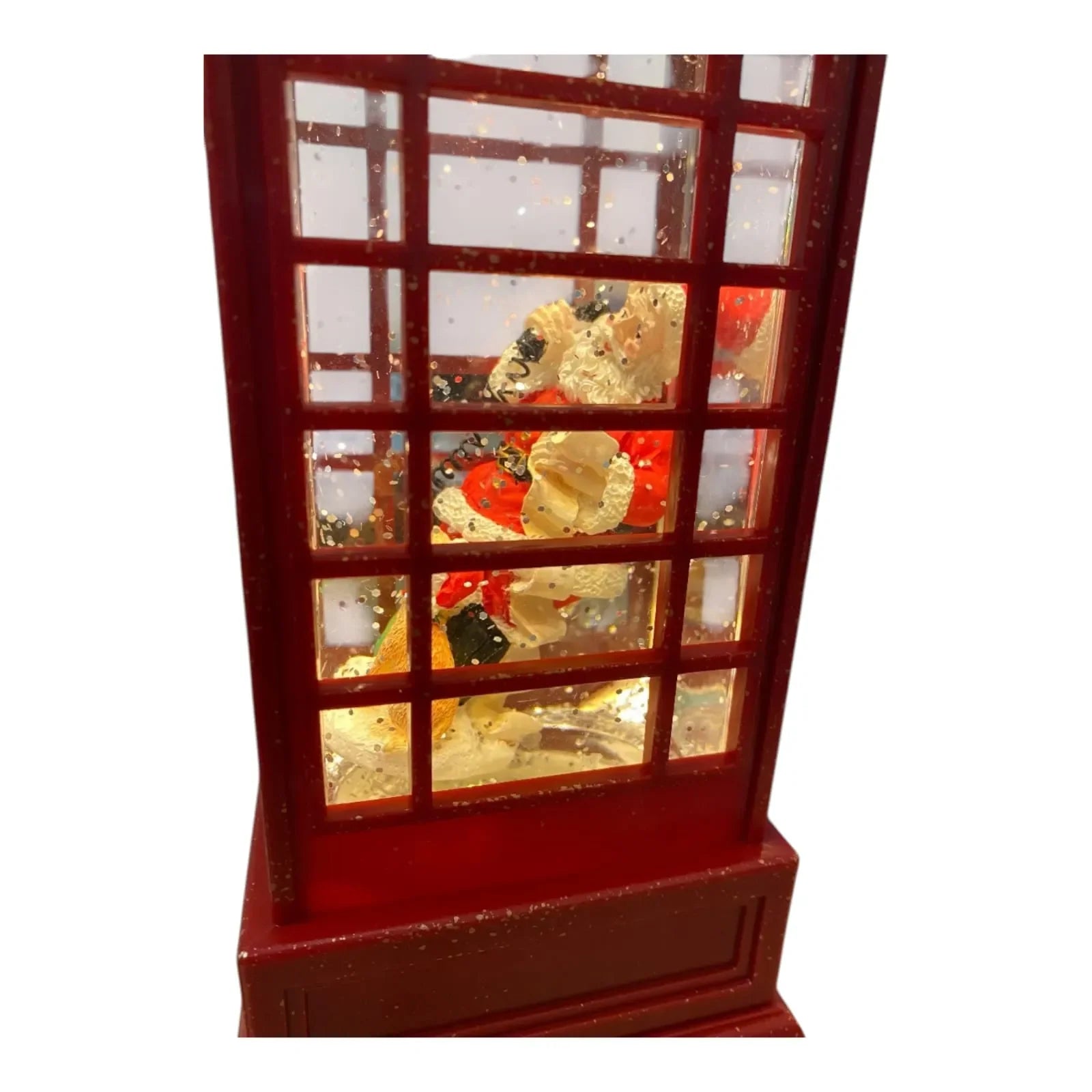 Music and Light Santa Phone Booth