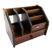 Classic Wooden Desk Organiser
