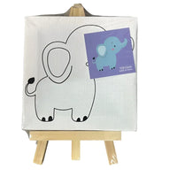 Blank Artistic Pre-Drawn Canvas Set (6x6)