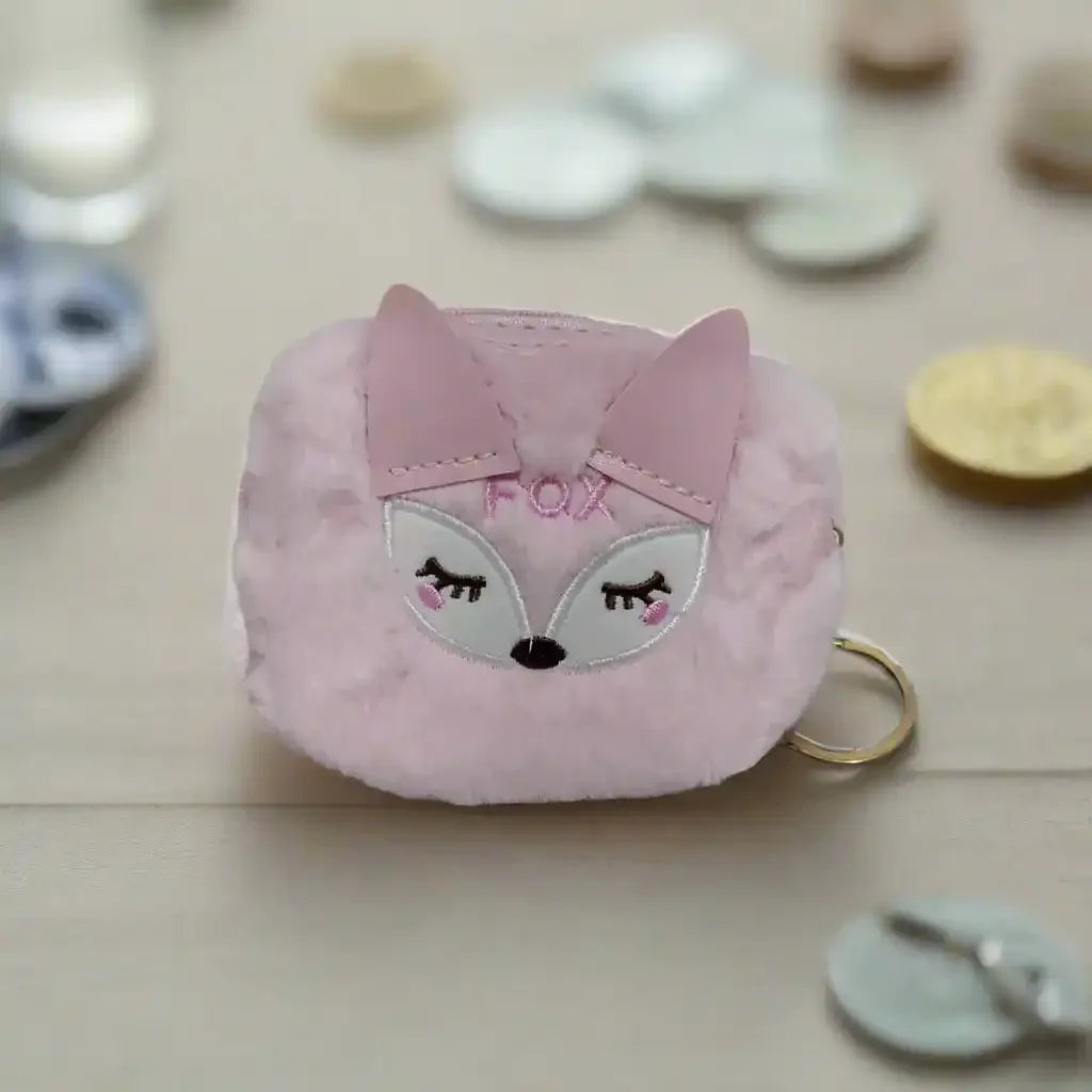Foxy Finds Coin Purse Keychain