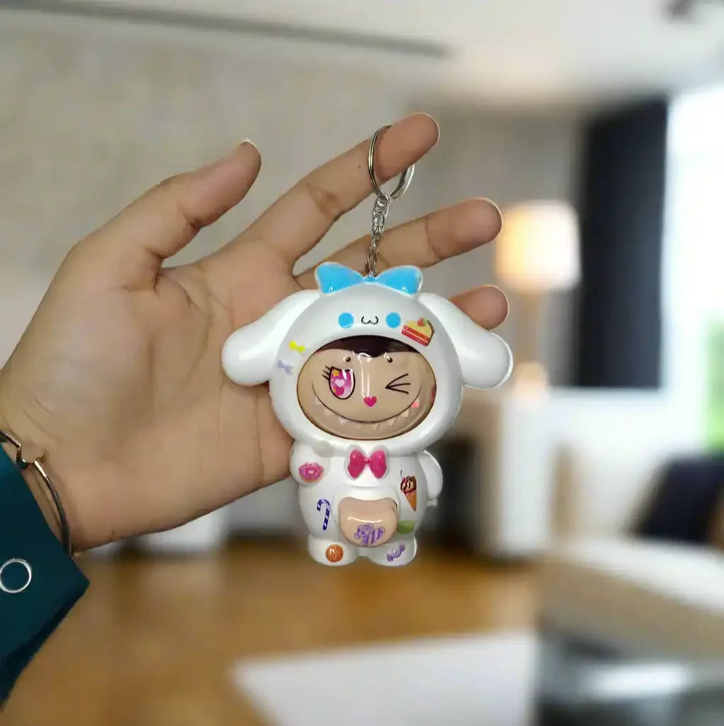 Labuboo x Sanliou Face Change Keychain