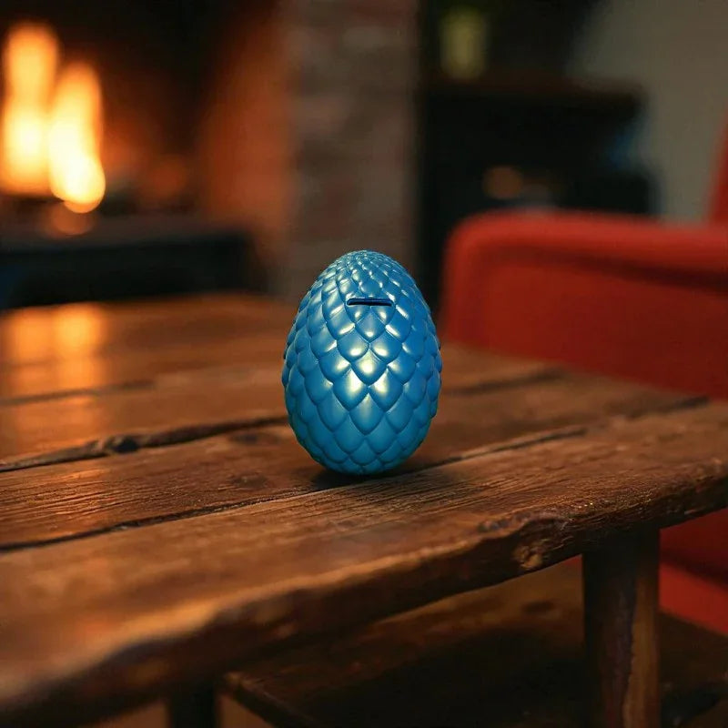 Majestic Dragon Egg Piggy Bank