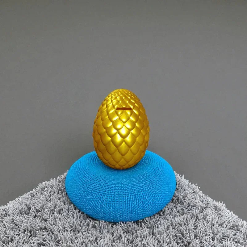 Majestic Dragon Egg Piggy Bank