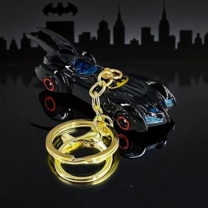 Dark Knight Batmobile Metal Keychain
