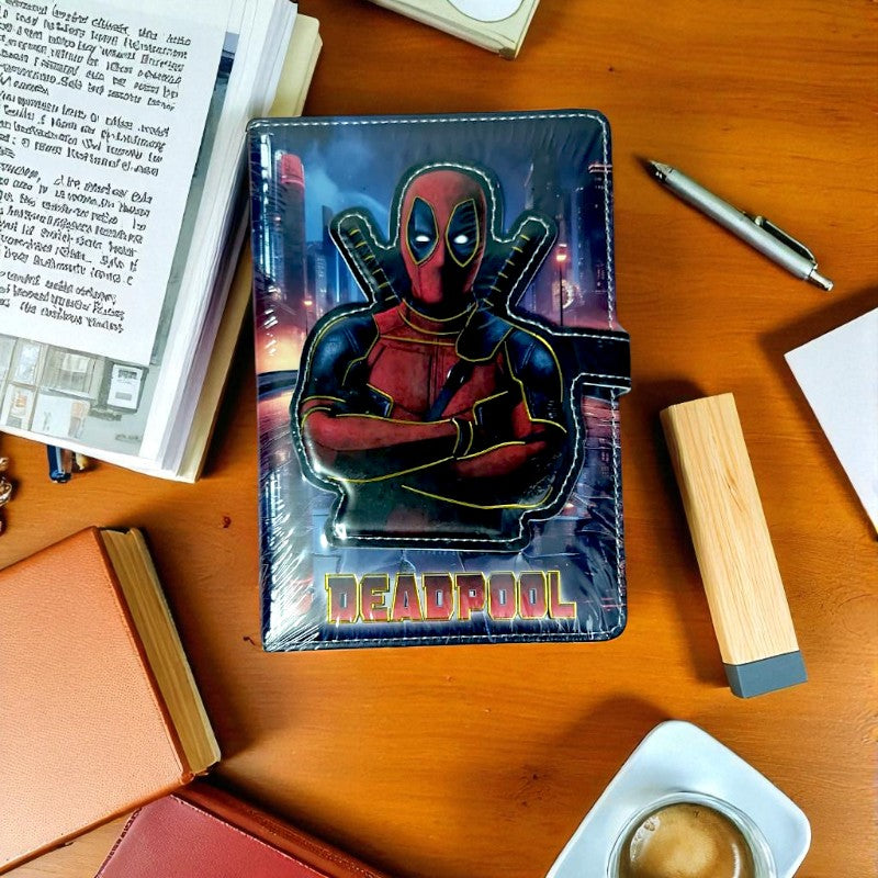 Quirky Deadpool A5 Notebook