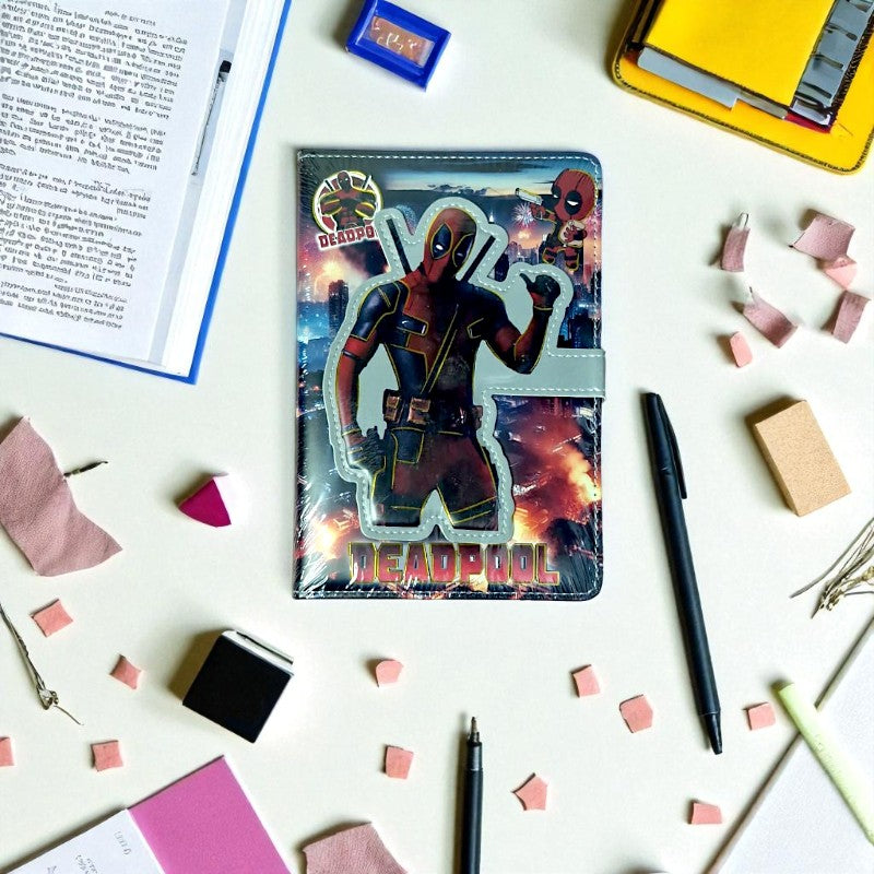 Quirky Deadpool A5 Notebook
