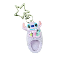 Stitch Mini Sandals Charm Keychain