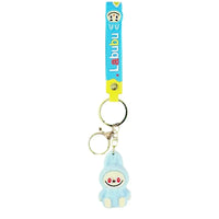 Labuboo Velvet Smile Flocked Keychain