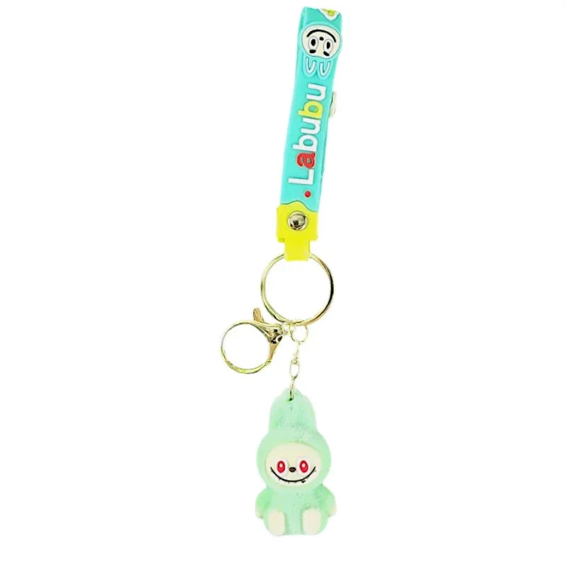 Labuboo Velvet Smile Flocked Keychain
