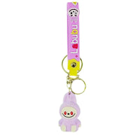 Labuboo Velvet Smile Flocked Keychain