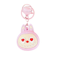 Labubu Gazy Head Silicone Keychain