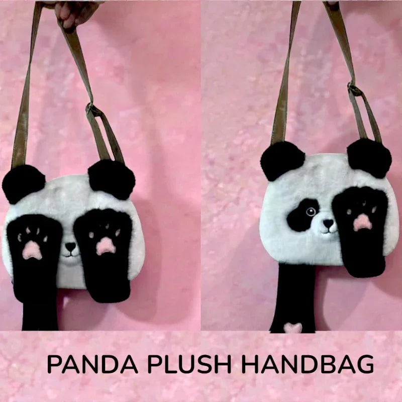 Magnetic Peek-A-Boo Panda Bag