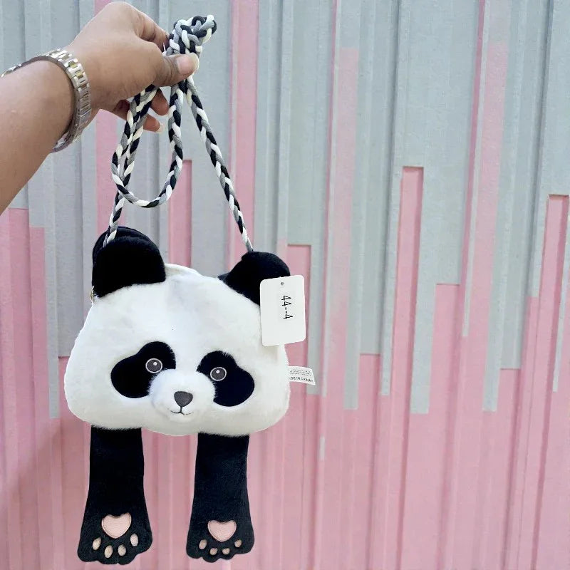 Magnetic Peek-A-Boo Panda Bag