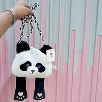 Magnetic Peek-A-Boo Panda Bag