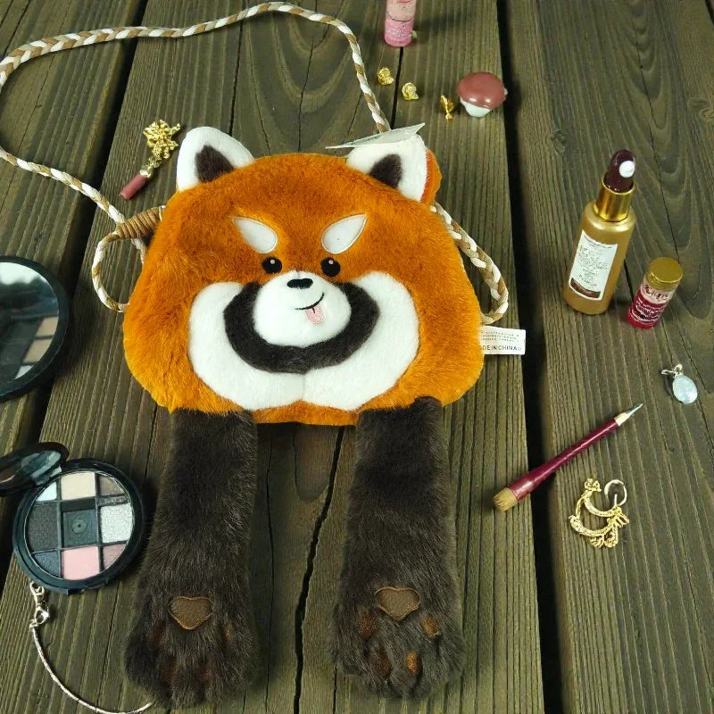 Magnetic Peek-A-Boo Panda Bag