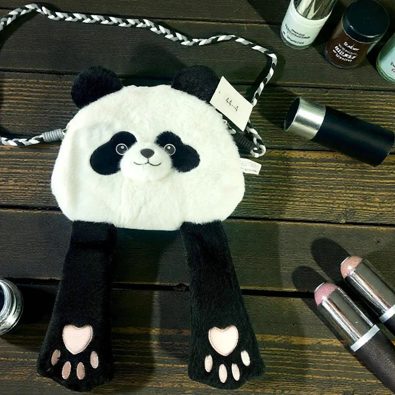 Magnetic Peek-A-Boo Panda Bag